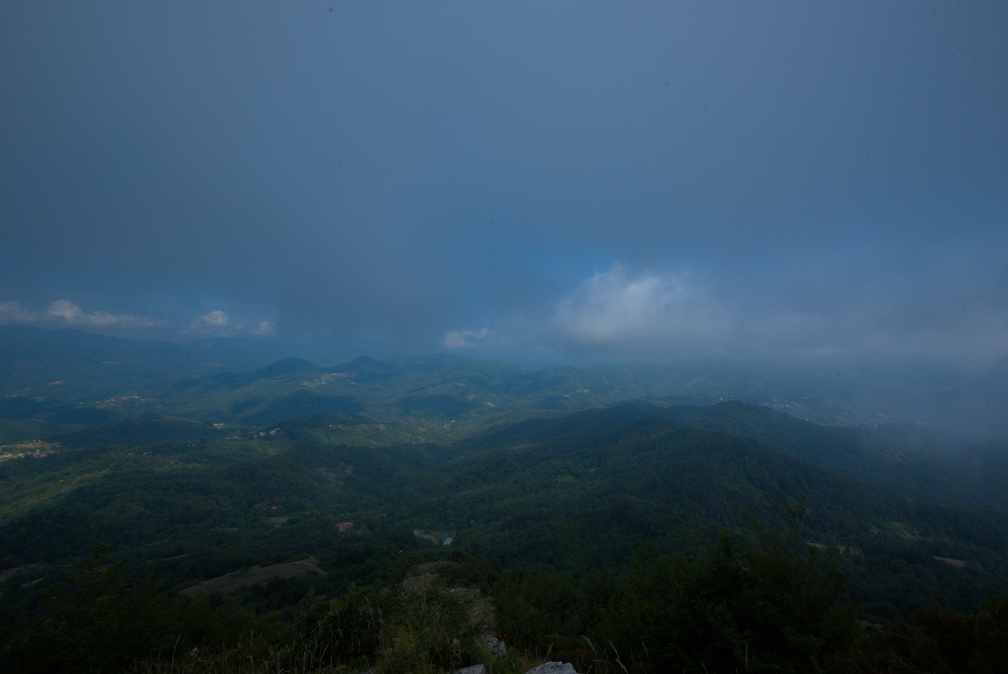 Un panorama du Monte Alpe